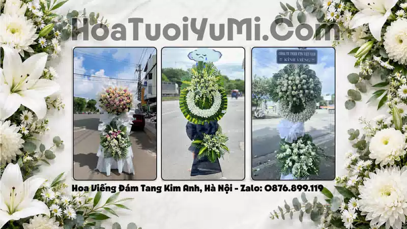 Đặt Vòng Hoa Chia Buồn Tại Xã Kim Anh, Thành phố Hà Nội