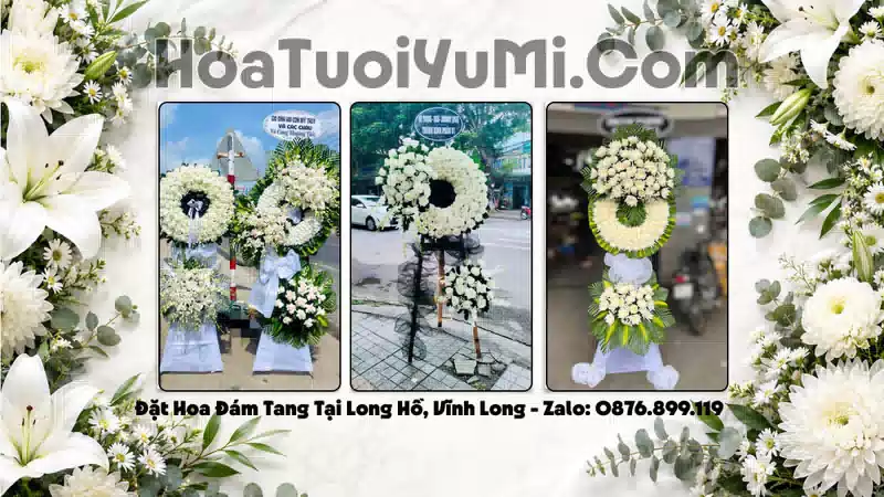 Đặt Vòng Hoa Chia Buồn Tại Xã Long Hồ, Tỉnh Vĩnh Long