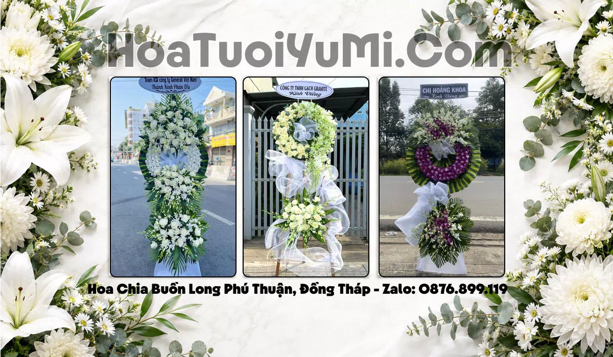 kệ hoa tang lễ Xã Long Phú Thuận Đồng Tháp