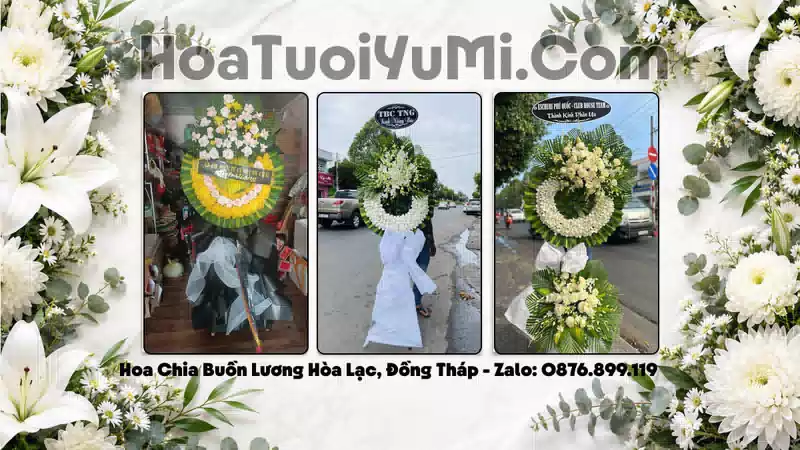 Đặt Vòng Hoa Chia Buồn Tại Xã Lương Hòa Lạc, Đồng Tháp