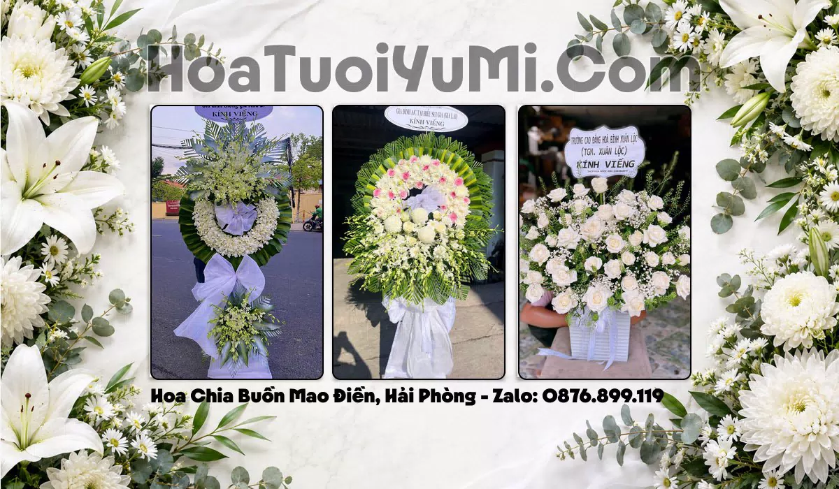 kệ hoa tang lễ giao tại Xã Mao Điền