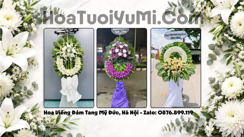Đặt Vòng Hoa Tang Lễ Tại Xã Mỹ Đức, Thành Phố Hà Nội