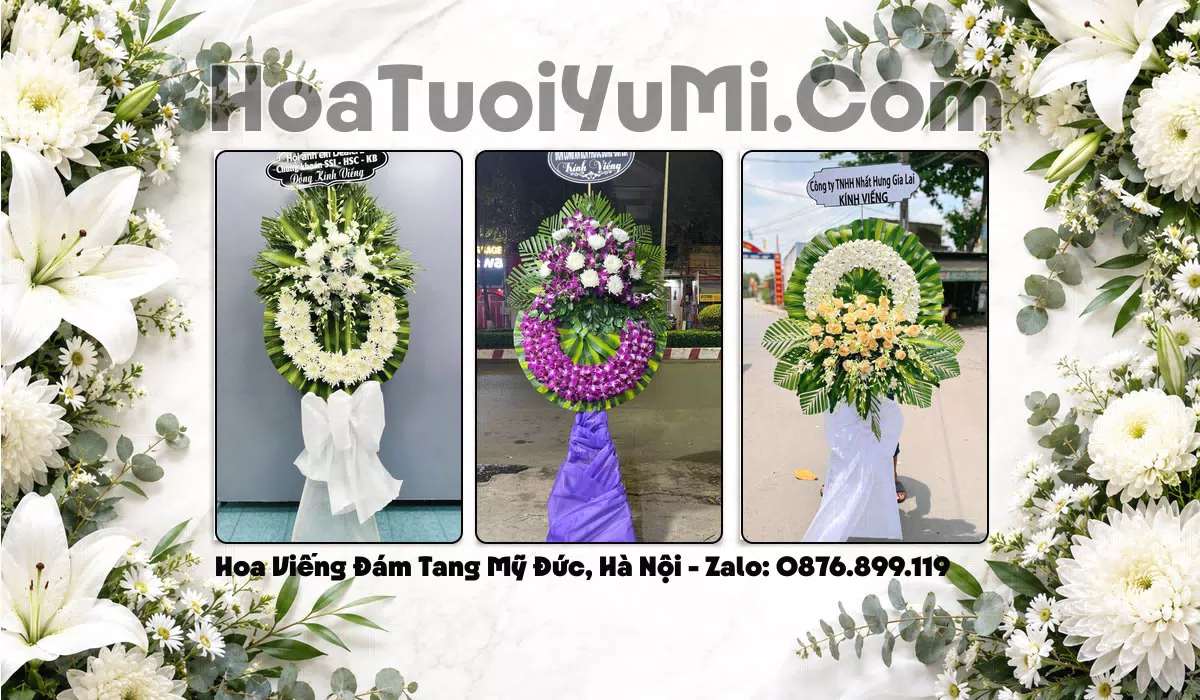 Đặt Vòng Hoa Tang Lễ Tại Xã Mỹ Đức, Thành Phố Hà Nội