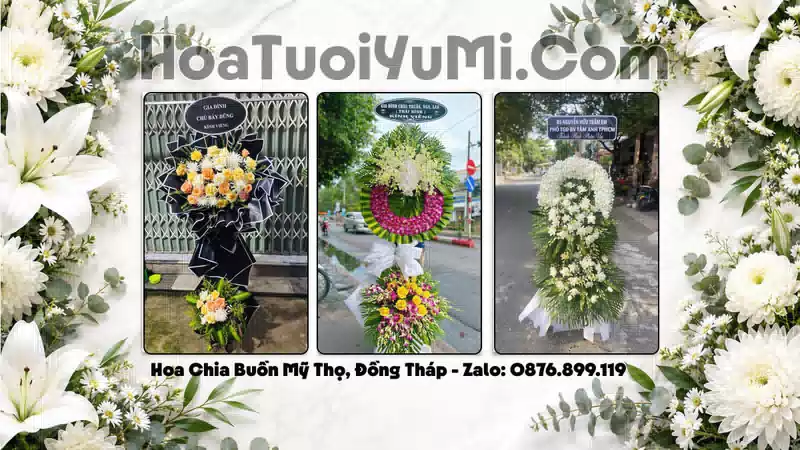 Đặt Hoa Viếng Đám Tang Tại Xã Mỹ Thọ, Tỉnh Đồng Tháp
