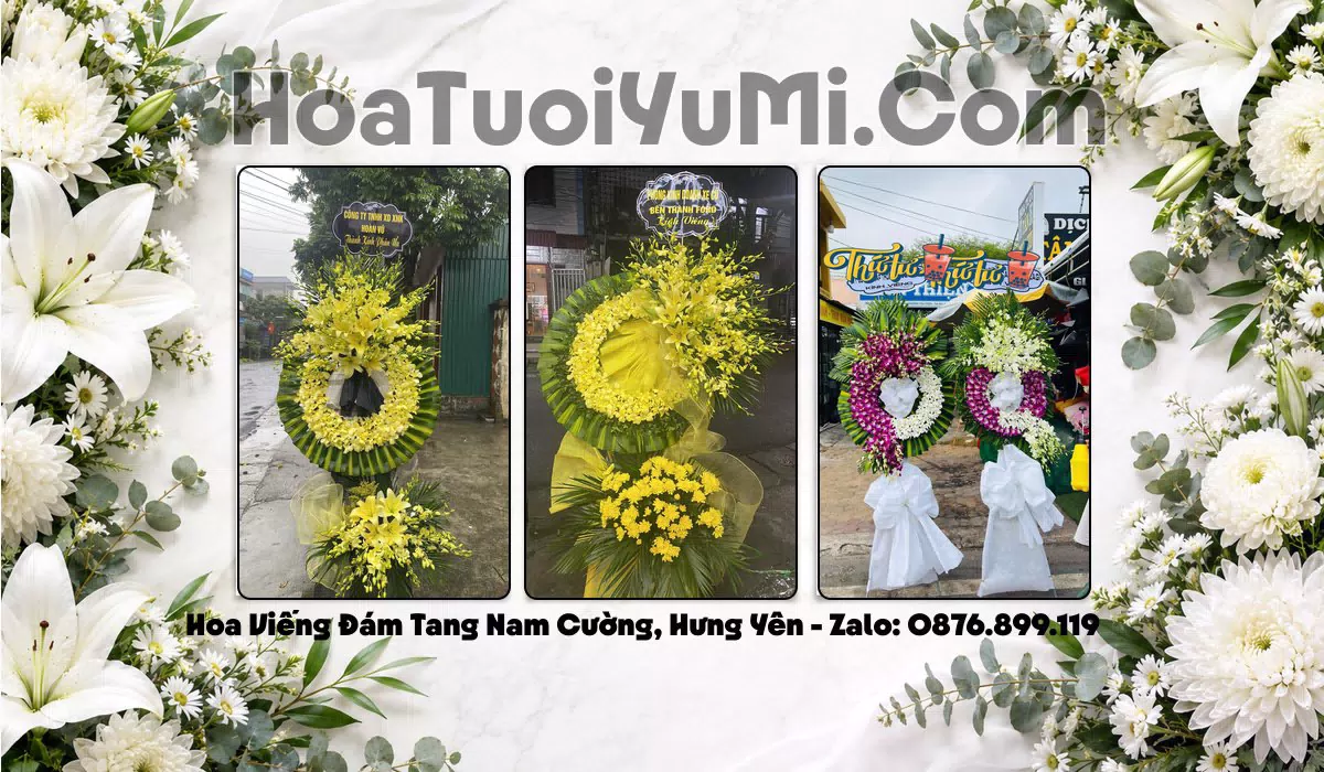kệ hoa tang lễ tại Xã Nam Cường, Hưng Yên