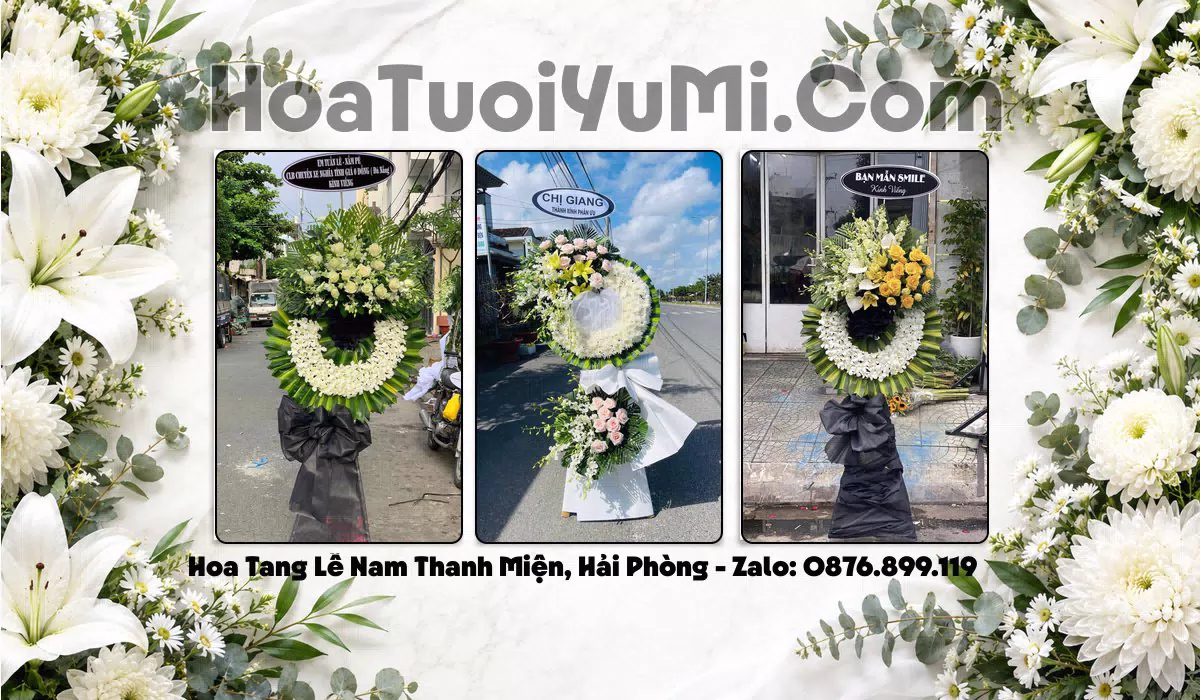Đặt Hoa Tang Lễ Tại Xã Nam Thanh Miện, Thành Phố Hải Phòng
