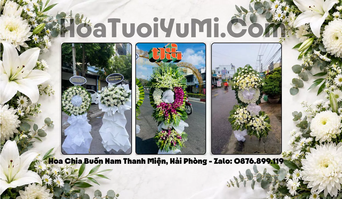kệ hoa viếng Xã Nam Thanh Miện