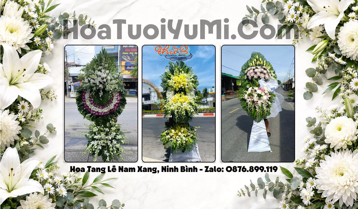 kệ hoa viếng tang lễ Xã Nam Xang