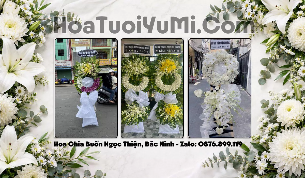 Kệ hoa tang lễ giao tận nơi tại Xã Ngọc Thiện, Bắc Ninh