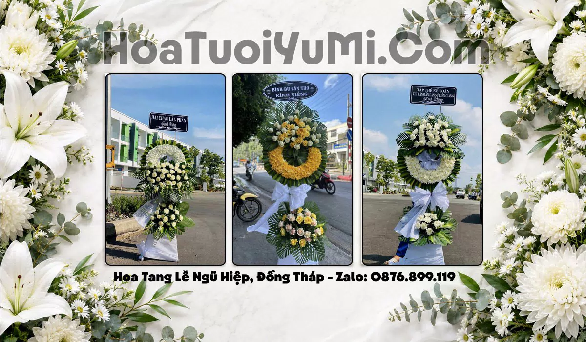 Vòng hoa tang lễ giao tận nơi tại Xã Ngũ Hiệp