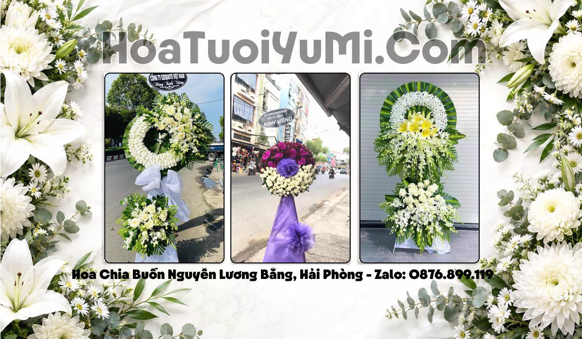 hoa chia buồn giao tận nơi Xã Nguyễn Lương Bằng