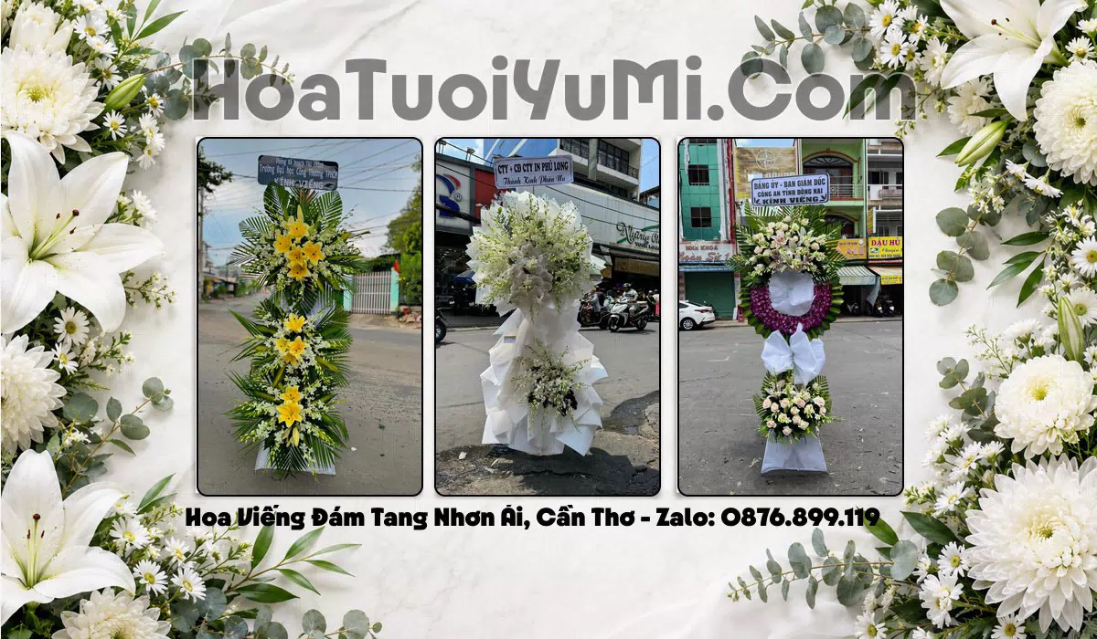 kệ hoa tang lễ tại Xã Nhơn Ái