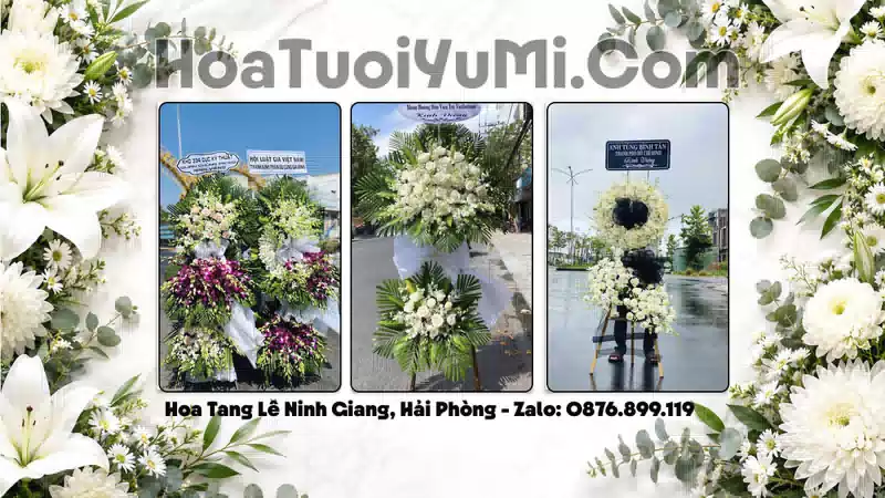 Đặt Vòng Hoa Tang Lễ Tại Xã Ninh Giang, Thành phố Hải Phòng