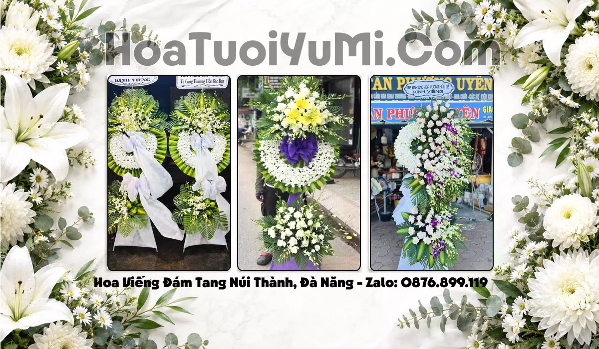 Điện Hoa Chia Buồn Xã Núi Thành, Đà Nẵng - Kịp Giờ Viếng