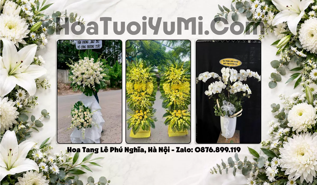 hoa tang lễ Xã Phú Nghĩa