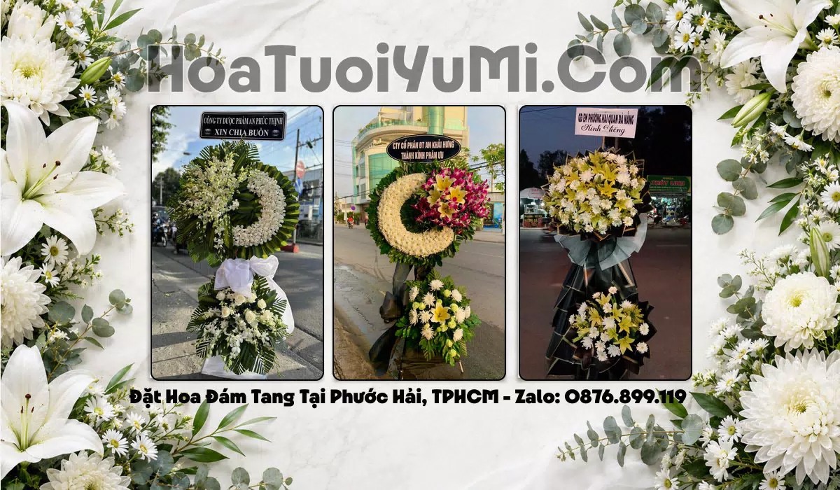 Đặt Hoa Tang Lễ Tại Xã Phước Hải, Thành Phố Hồ Chí Minh
