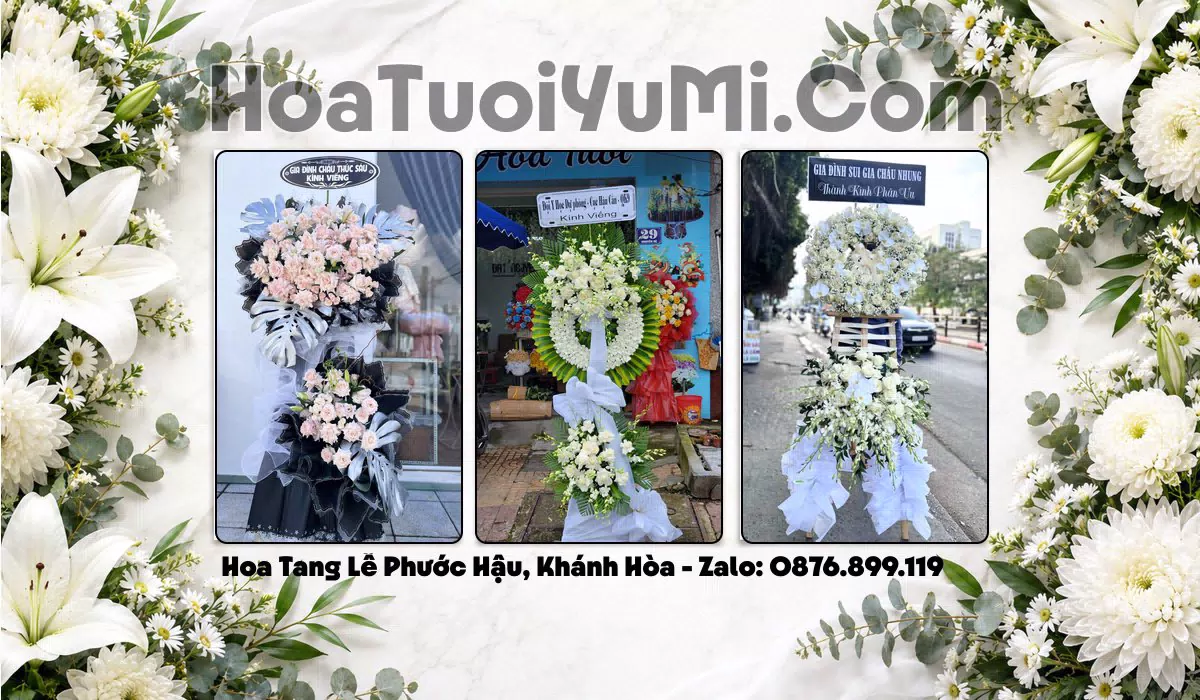 Đặt Vòng Hoa Tang Lễ Tại Xã Phước Hậu, Tỉnh Khánh Hòa