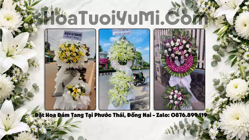 Đặt Vòng Hoa Chia Buồn Tại Xã Phước Thái, Đồng Nai