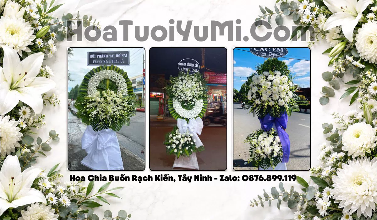 kệ hoa tang lễ Xã Rạch Kiến