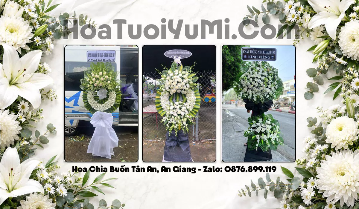 Hoa tang lễ Xã Tân An An Giang