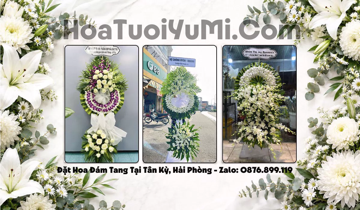 kệ hoa viếng đám tang Xã Tân Kỳ