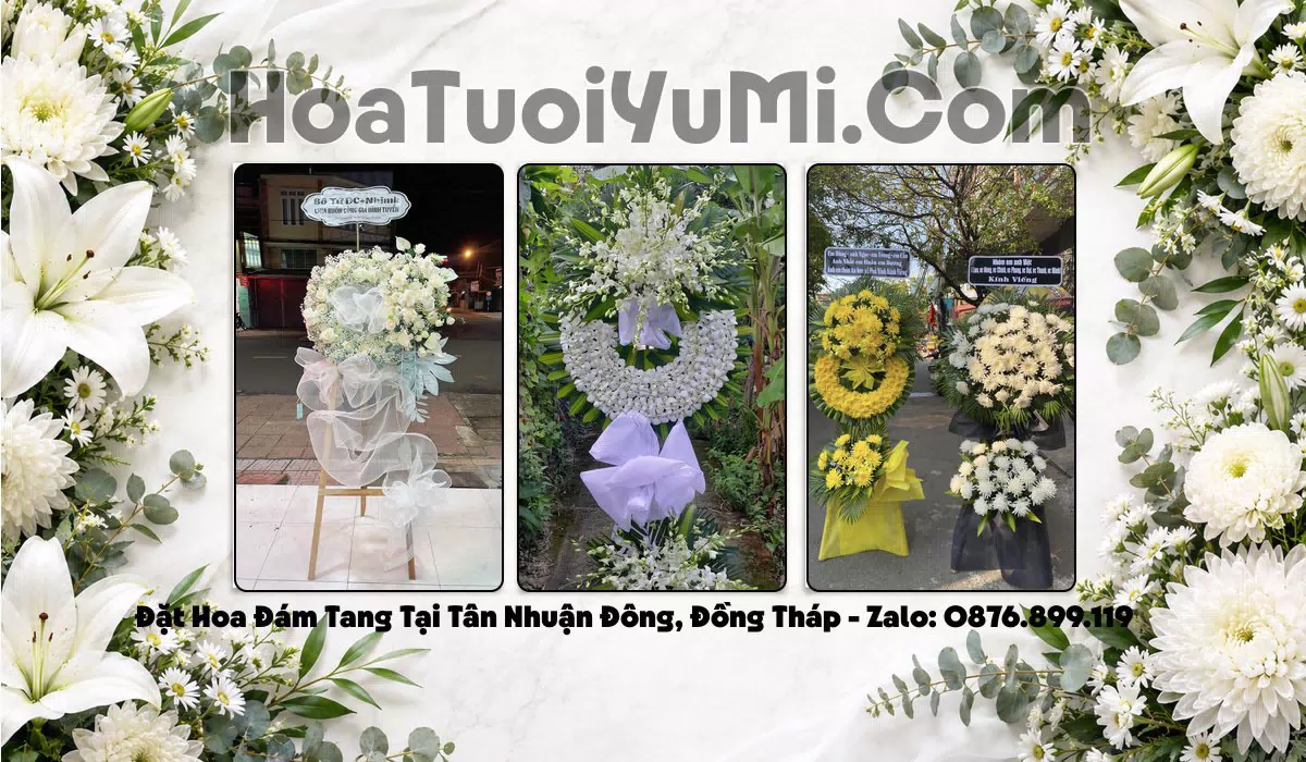 kệ hoa tang lễ Xã Tân Nhuận Đông