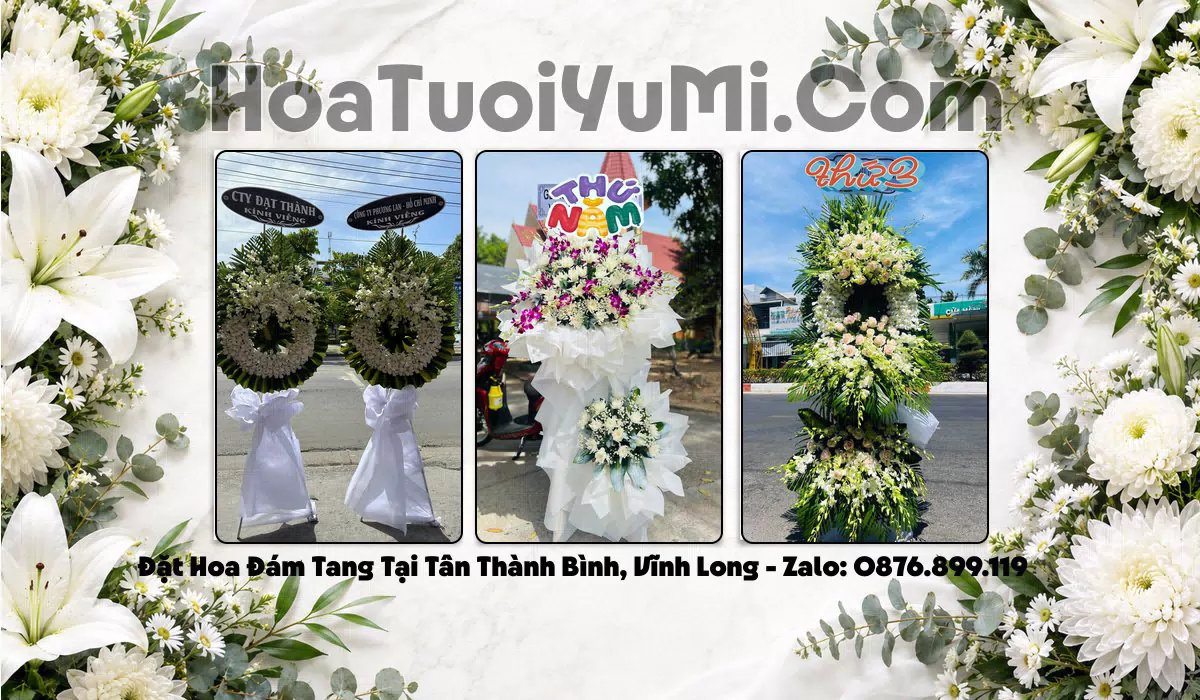 kệ hoa chia buồn Xã Tân Thành Bình