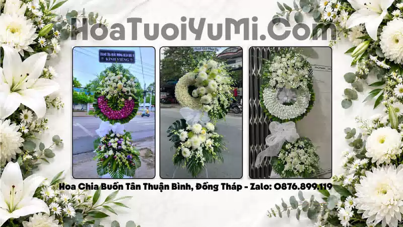 Đặt Hoa Tang Lễ Tại Xã Tân Thuận Bình, Tỉnh Đồng Tháp
