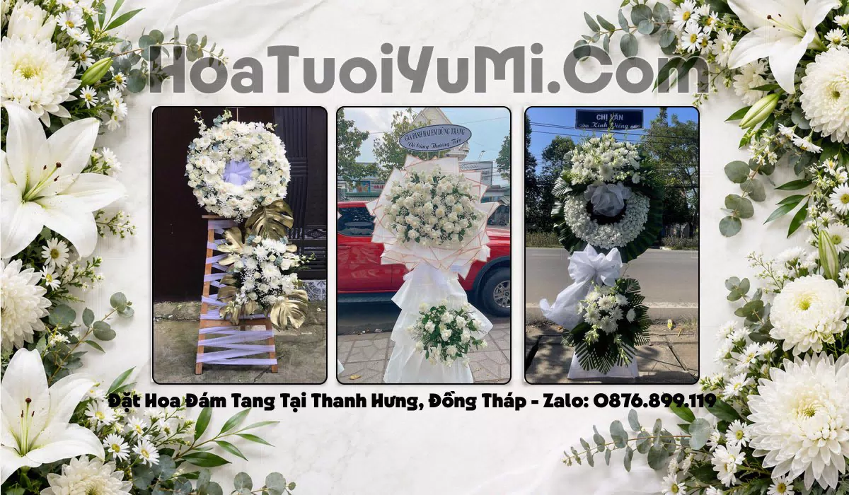 Hoa chia buồn Xã Thanh Hưng Đồng Tháp