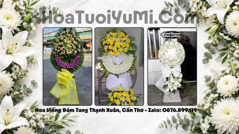 Đặt Hoa Viếng Đám Tang Tại Xã Thạnh Xuân, Cần Thơ