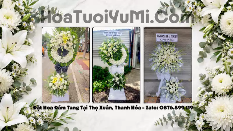 Đặt Vòng Hoa Đám Tang Tại Xã Thọ Xuân, Tỉnh Thanh Hóa