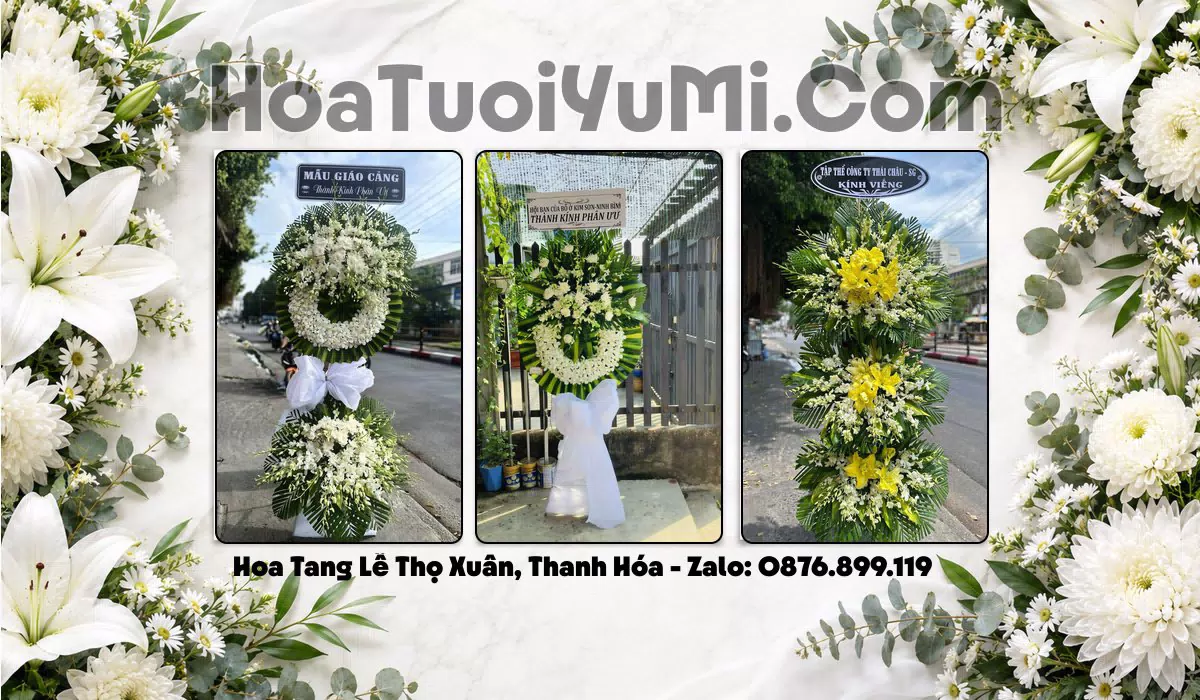 vòng hoa tang lễ Xã Thọ Xuân