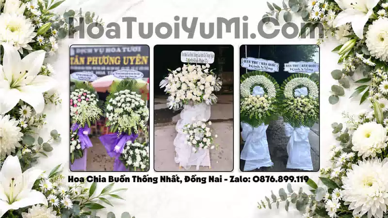 Điện Hoa Chia Buồn Xã Thống Nhất, Đồng Nai - Kịp Giờ Viếng