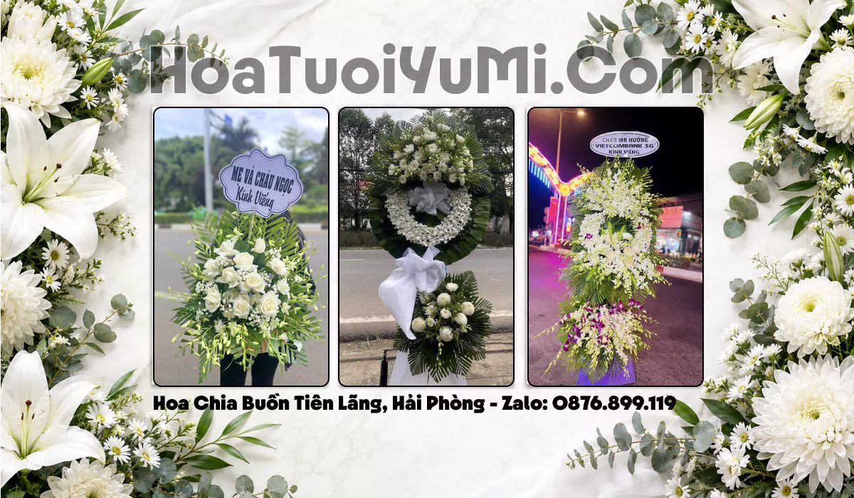 Đặt Hoa Viếng Đám Tang Tại Xã Tiên Lãng, Thành Phố Hải Phòng