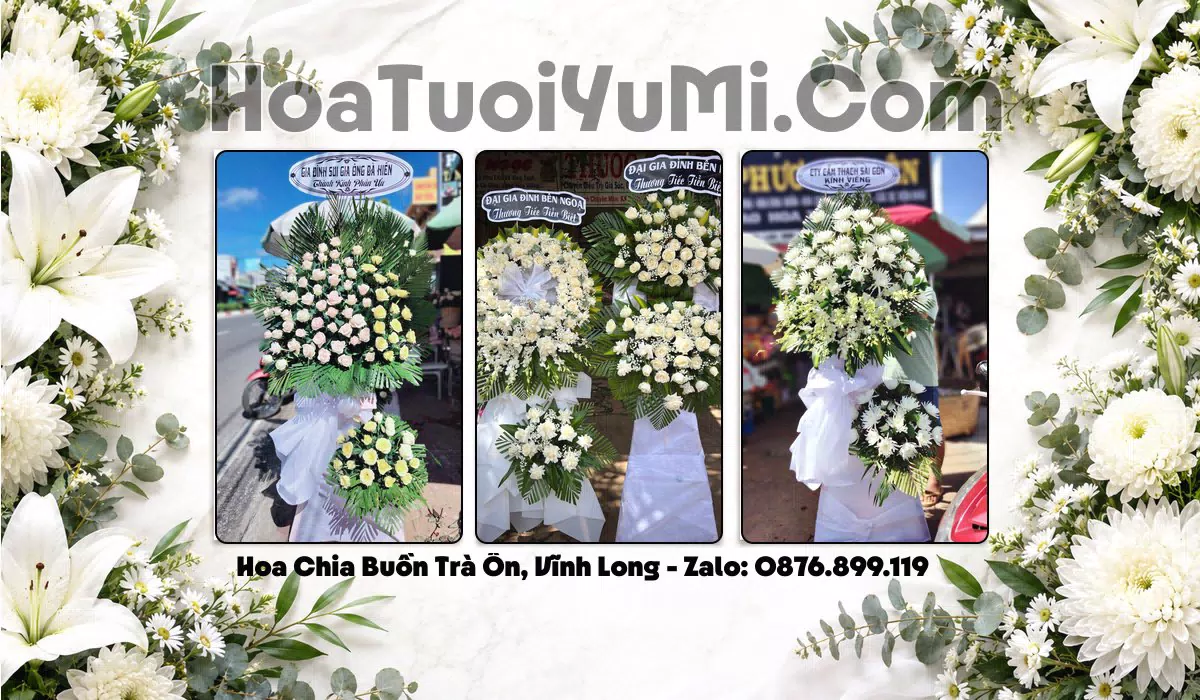 kệ hoa tang lễ giao tại Xã Trà Ôn