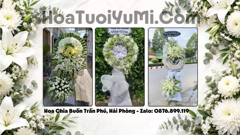Đặt Hoa Tang Lễ Tại Xã Trần Phú, Thành Phố Hải Phòng