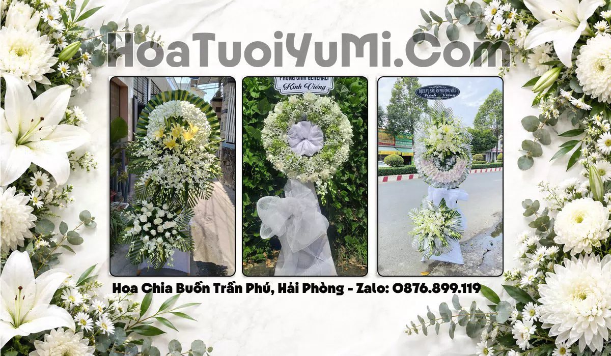 Đặt Hoa Tang Lễ Tại Xã Trần Phú, Thành Phố Hải Phòng