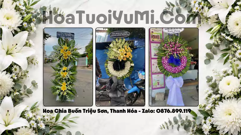 Đặt Hoa Viếng Đám Tang Tại Triệu Sơn, Thanh Hóa