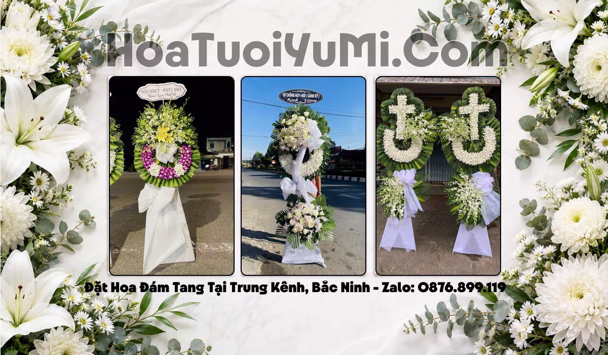 kệ hoa tang lễ Xã Trung Kênh