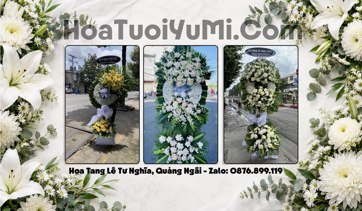 kệ hoa tang lễ giao tận nơi tại Xã Tư Nghĩa