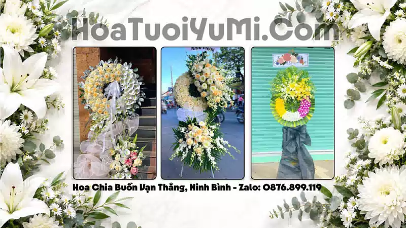 Đặt Vòng Hoa Tang Lễ Tại Xã Vạn Thắng, Tỉnh Ninh Bình