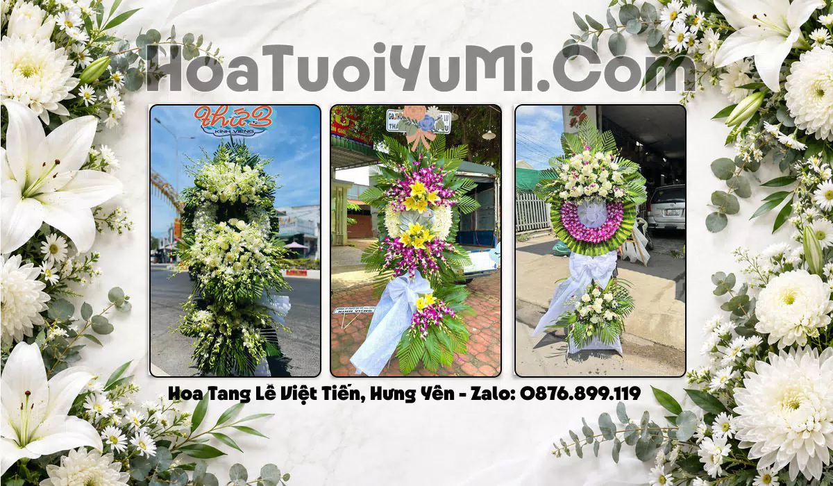 kệ hoa tang lễ giao tại Xã Việt Tiến, Hưng Yên