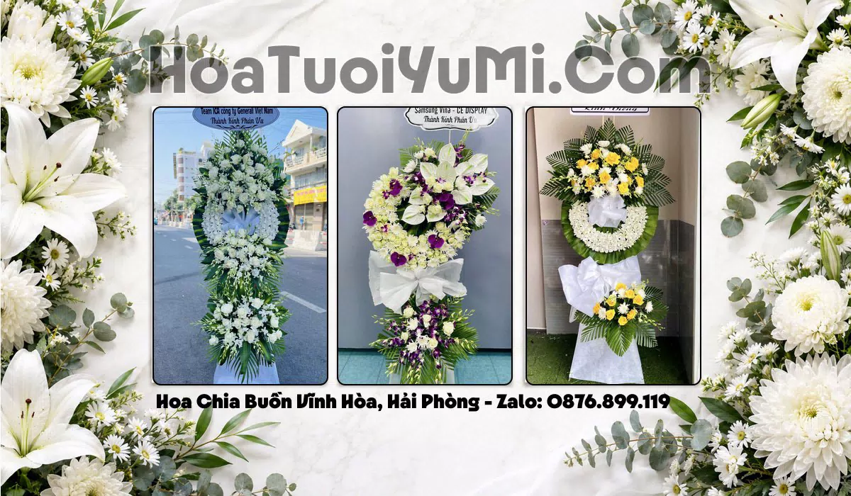 Kệ hoa tang lễ giao tận nơi Xã Vĩnh Hòa