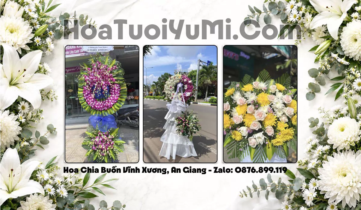 hoa chia buồn Xã Vĩnh Xương, Tỉnh An Giang