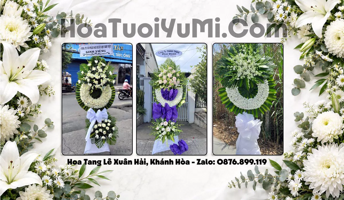kệ hoa tang lễ Xã Xuân Hải Khánh Hòa