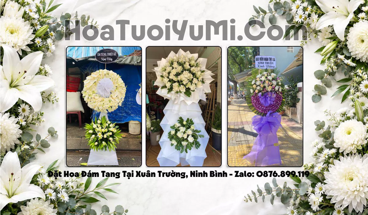 hoa tang lễ Xã Xuân Trường
