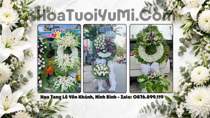 Đặt Vòng Hoa Tang Lễ Tại Xã Yên Khánh, Ninh Bình