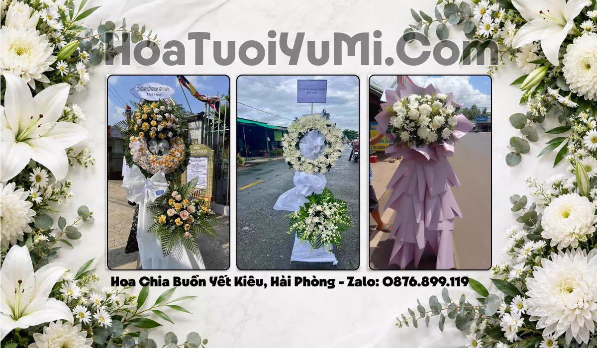 hoa tang lễ giao tận nơi tại Xã Yết Kiêu
