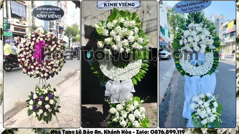 Đặt Vòng Hoa Đám Tang Tại Phường Bảo An, Tỉnh Khánh Hòa