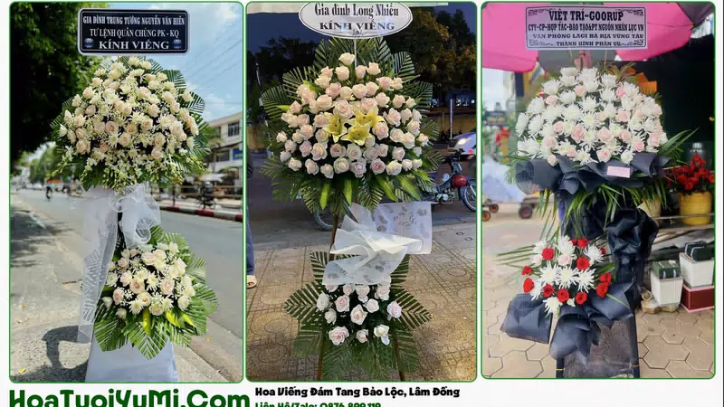 Đặt Vòng Hoa Đám Tang Tại Phường Bảo Lộc, Lâm Đồng